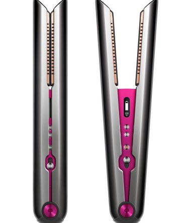 Refurbished Dyson Corrale™ hair straightener Black Nickel/Fuchsia