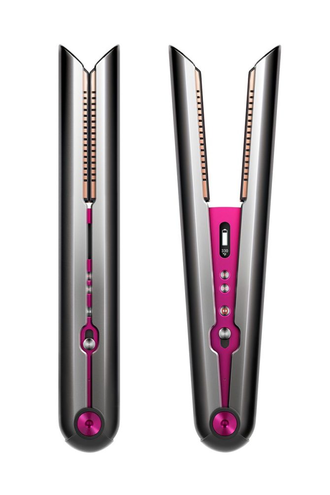 Refurbished Dyson Corrale™ hair straightener Black Nickel/Fuchsia