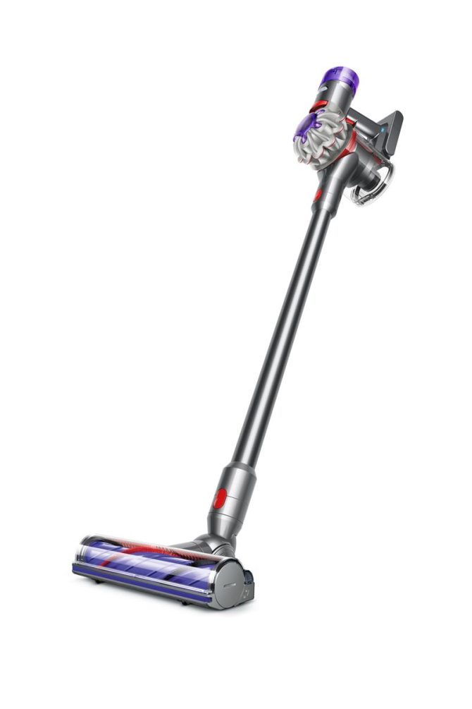 Refurbished Dyson V8 vacuum cleaner.