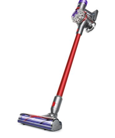 Refurbished Dyson V8 Origin vacuum (Red/Iron)