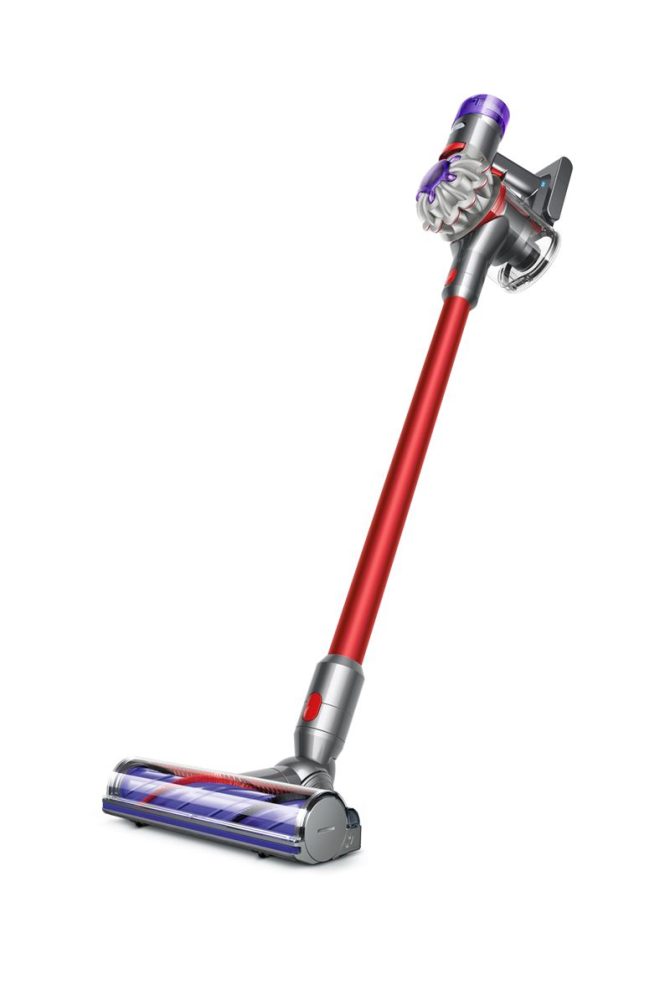 Refurbished Dyson V8 Origin vacuum (Red/Iron)